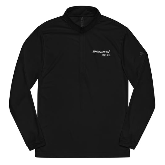 Zip Up - Quarter Zip Pullover - Black