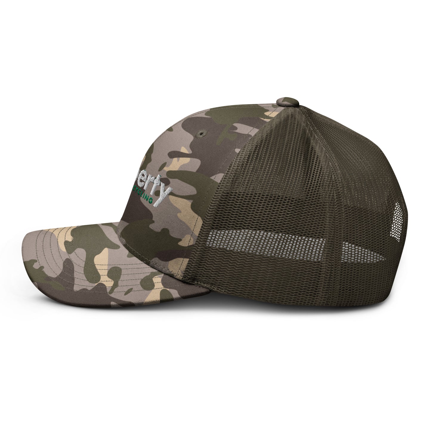 Liberty Tire Recycling Camouflage Trucker Hat