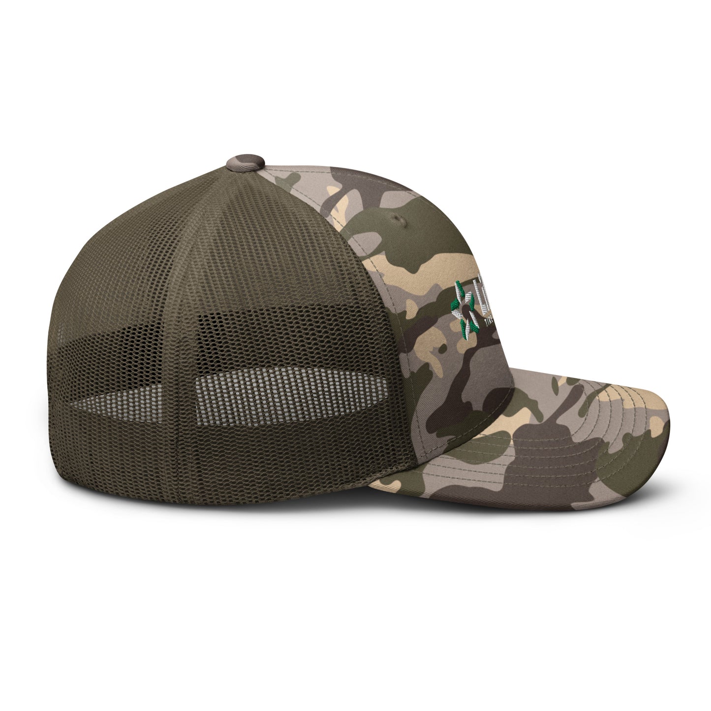 Liberty Tire Recycling Camouflage Trucker Hat