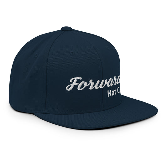 Snapback - Signature in 3D puff embroidery- Navy