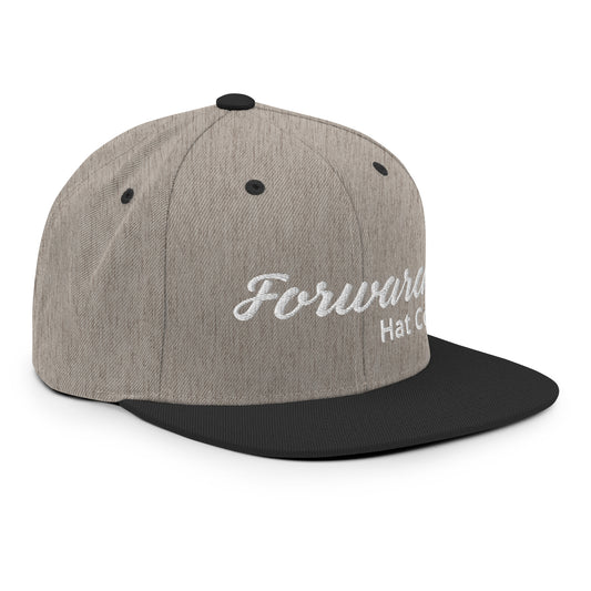 Snapback - Signature with 3D puff embroidery - Grey/Black