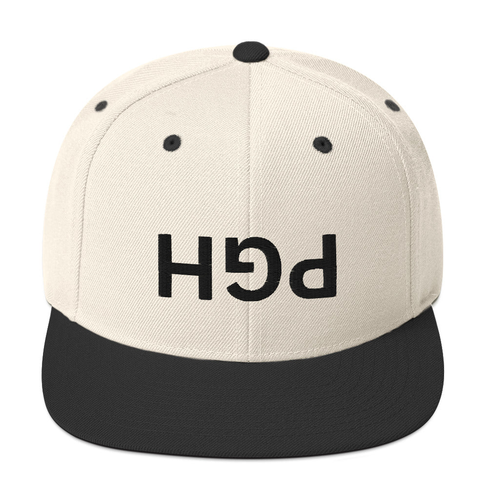 Inverted PGH Series Snapback - White