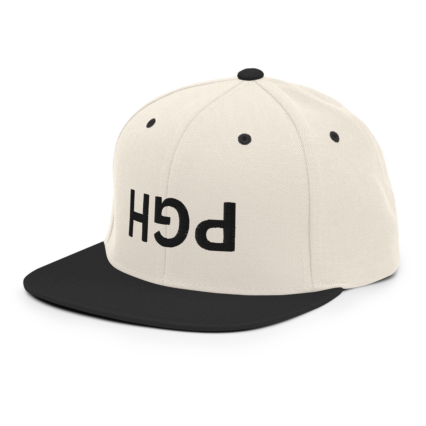 Inverted PGH Series Snapback - White