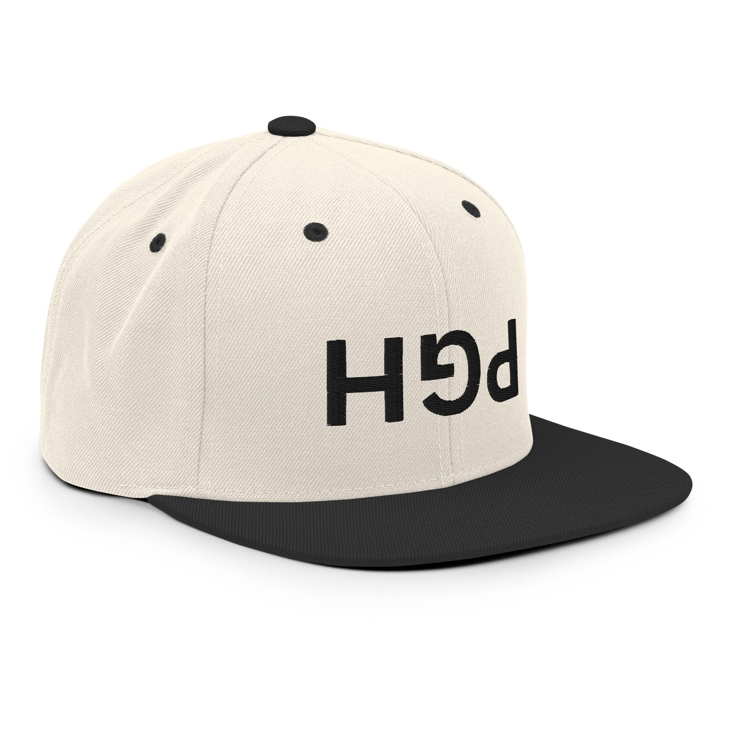 Inverted PGH Series Snapback - White