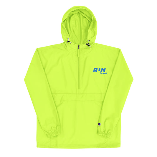 Windbreaker - Run Series - Packable Jacket - Safety Green