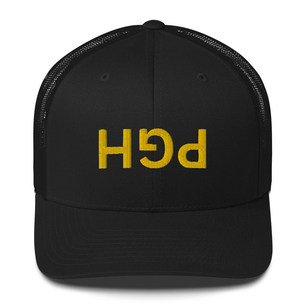 Inverted PGH Series Trucker - Black