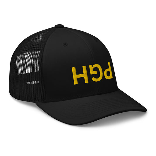 Inverted PGH Series Trucker - Black