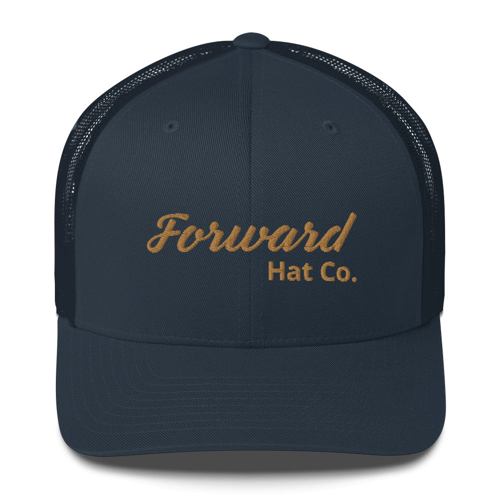 Trucker - Signature - Navy/Gold