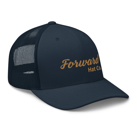 Trucker - Signature - Navy/Gold