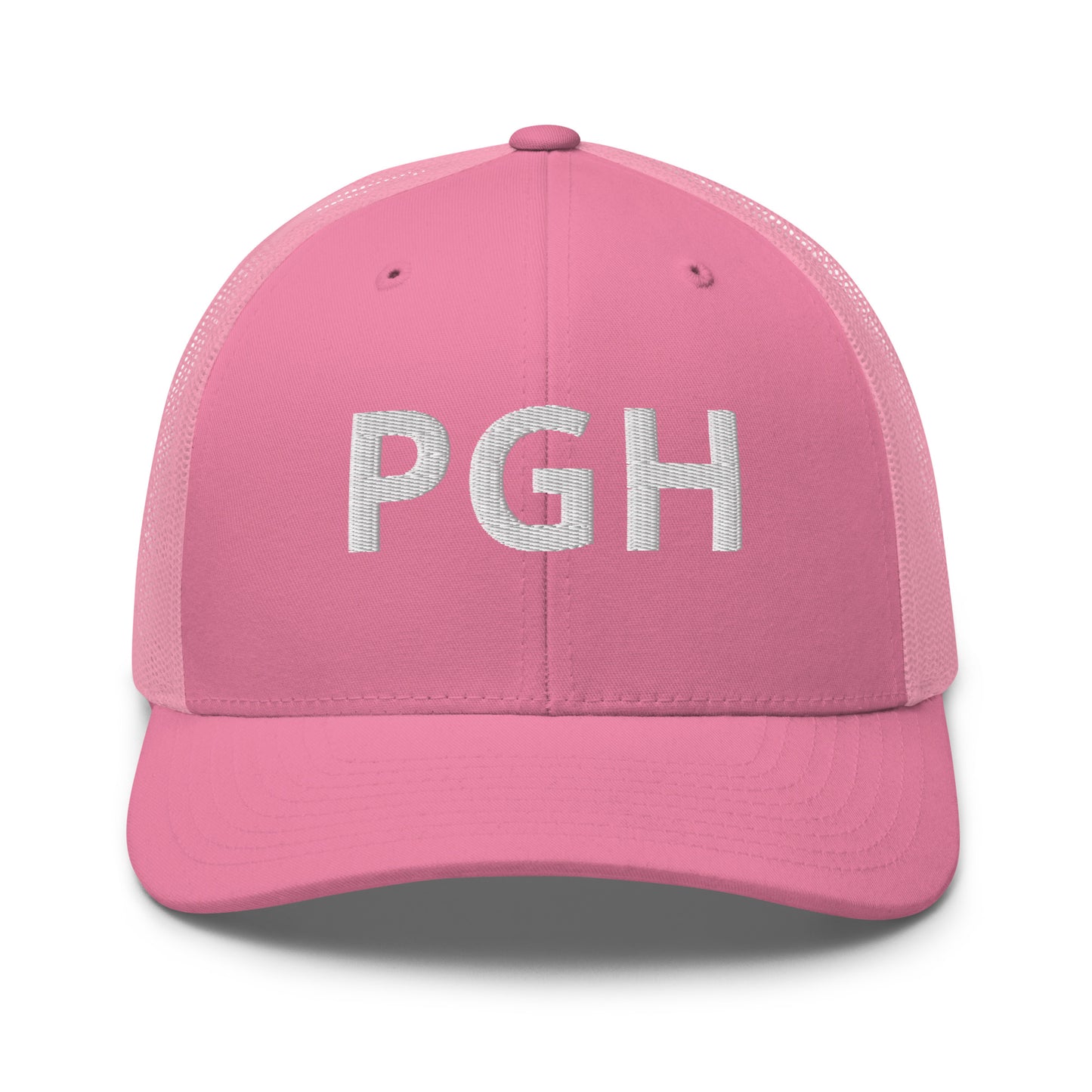 PGH Trucker Hat - White Font - Multiple Colors