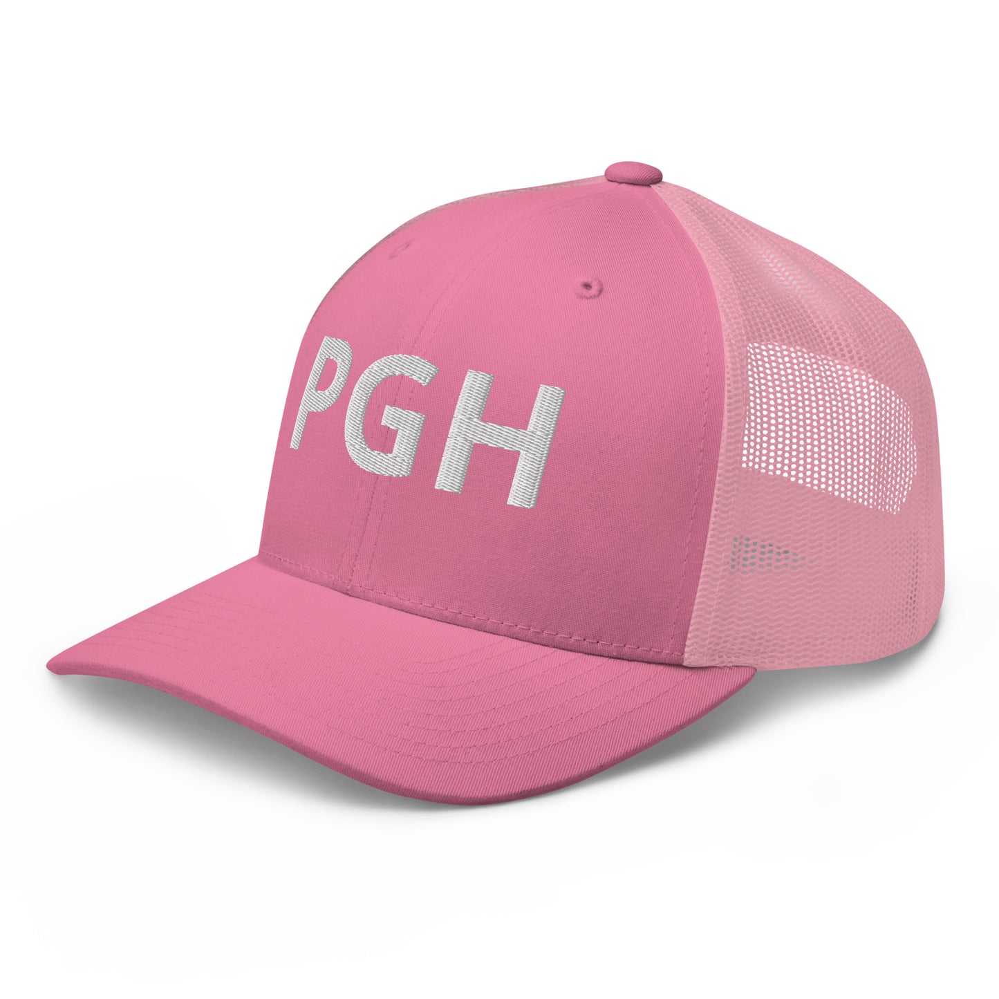 PGH Trucker Hat - White Font - Multiple Colors