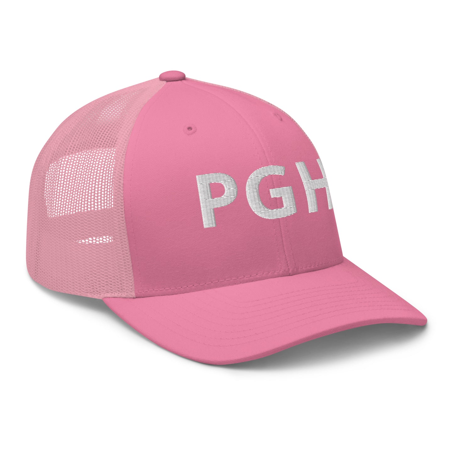 PGH Trucker Hat - White Font - Multiple Colors