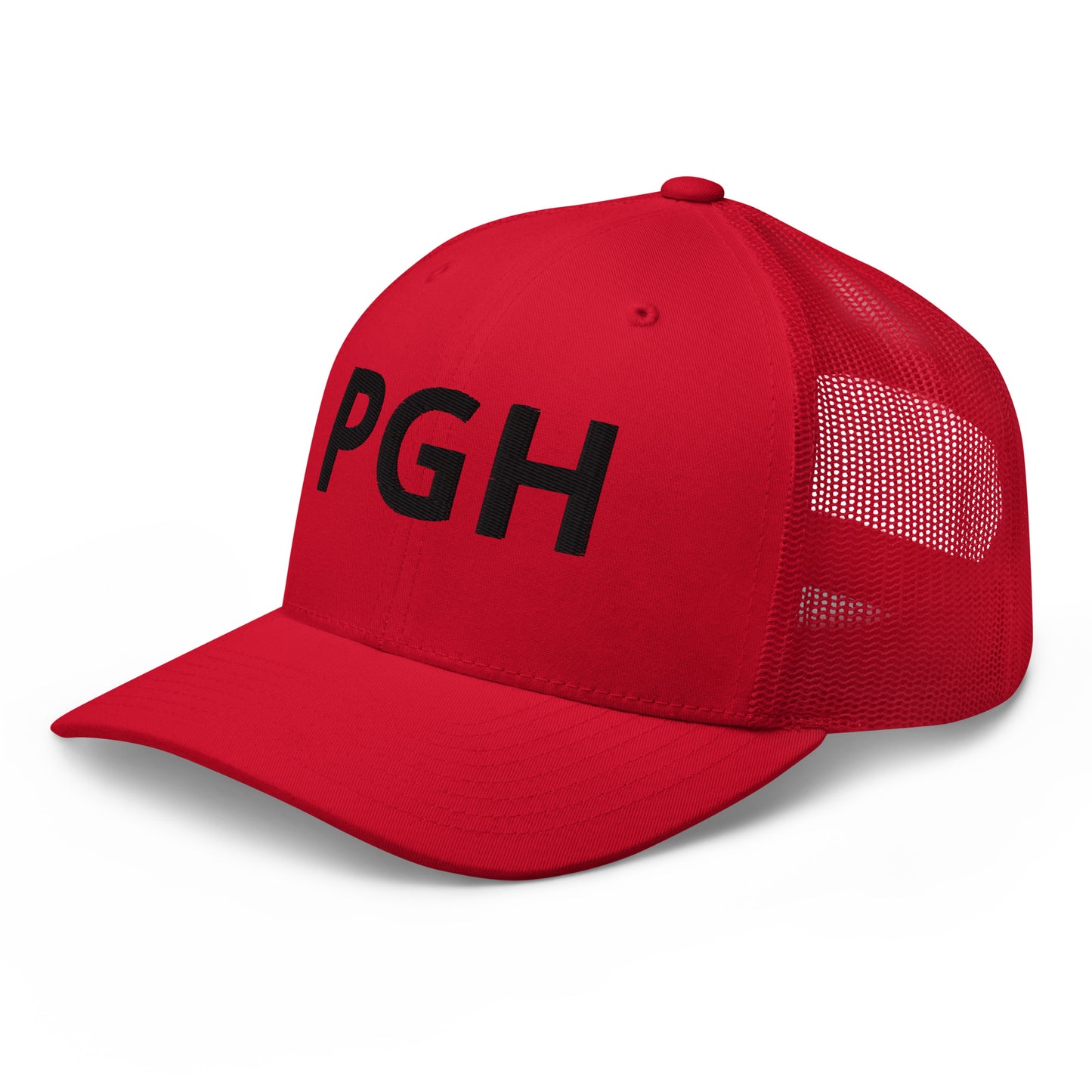 PGH Trucker Hat - Black Font - Multiple Colors