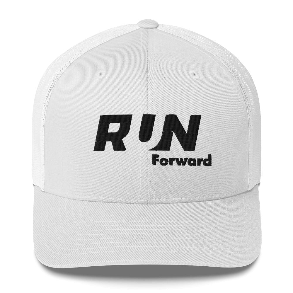 Trucker - Run Series - White/Black