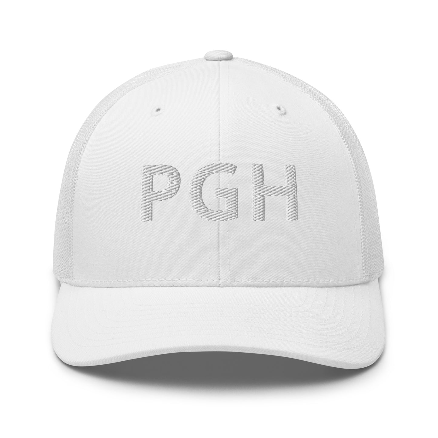 PGH Trucker Hat - White Font - Multiple Colors