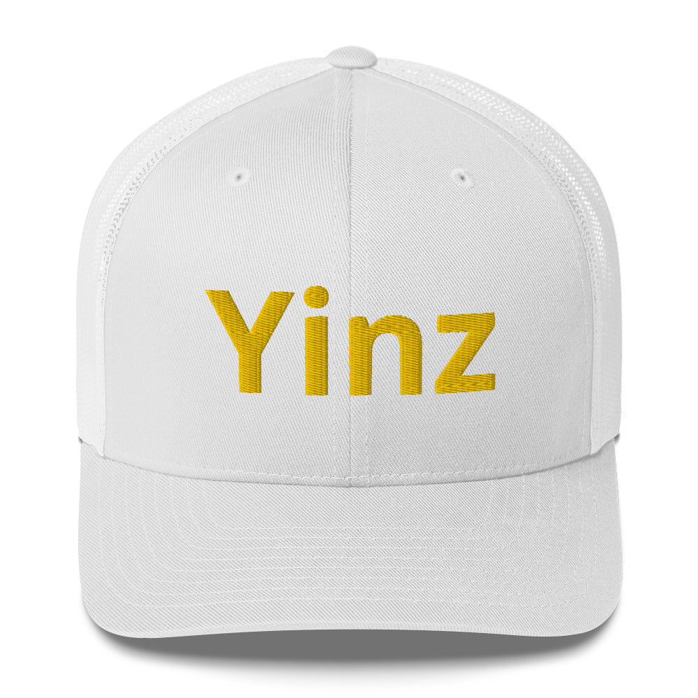 Yinz Trucker Hat - Yellow Font