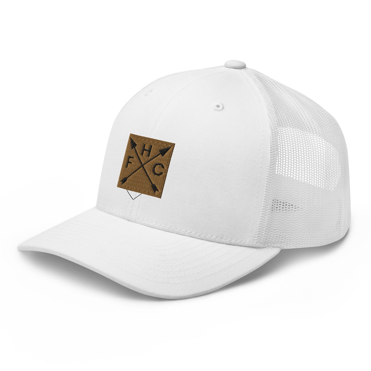 Trucker - FHC - White (brown logo)