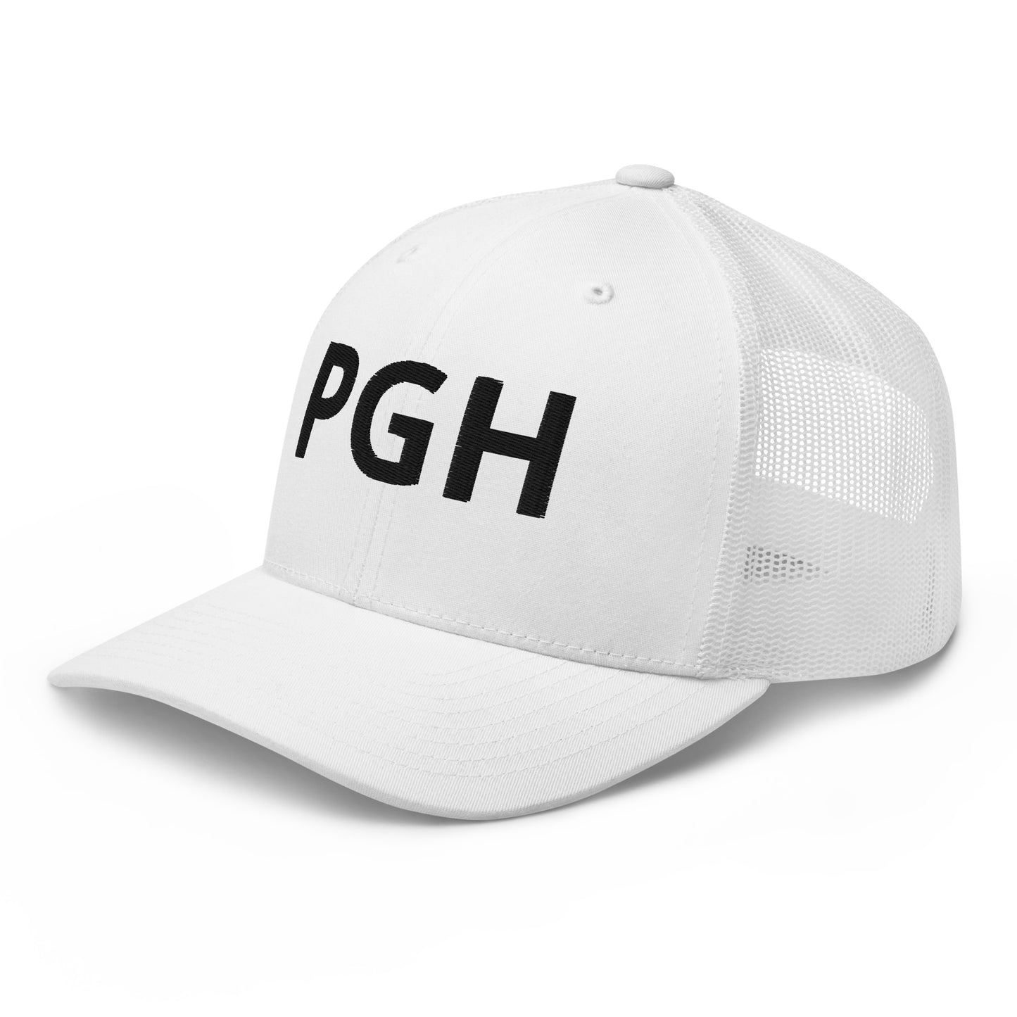 PGH Trucker Hat - Black Font - Multiple Colors