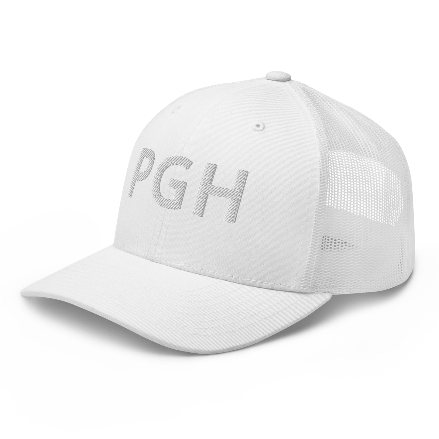 PGH Trucker Hat - White Font - Multiple Colors