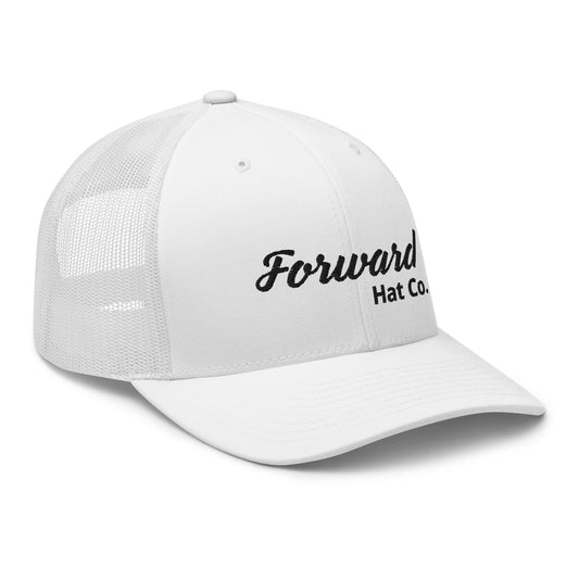 Trucker - Signature - White