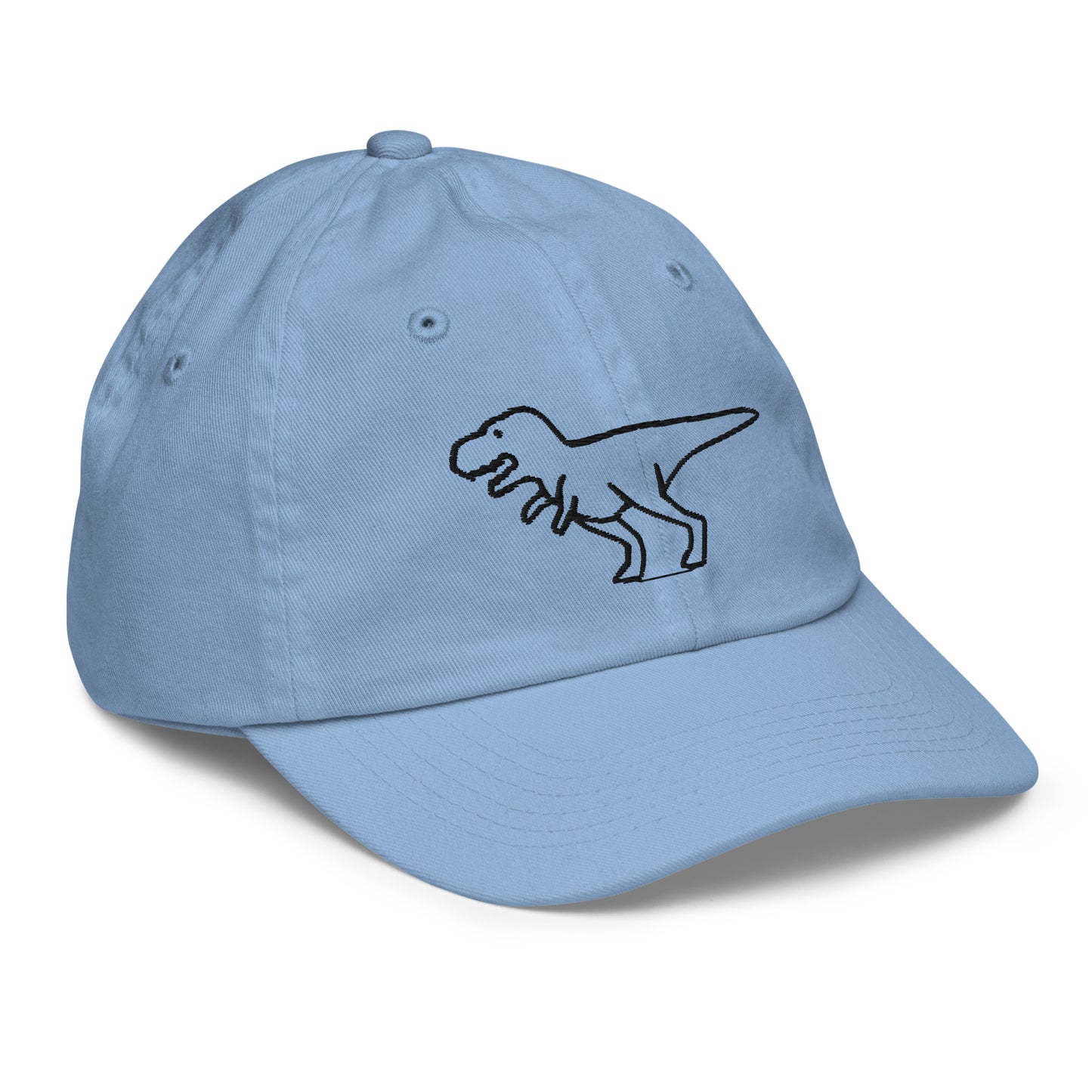 Kids Dino Hat - Black Logo - 6 Colors