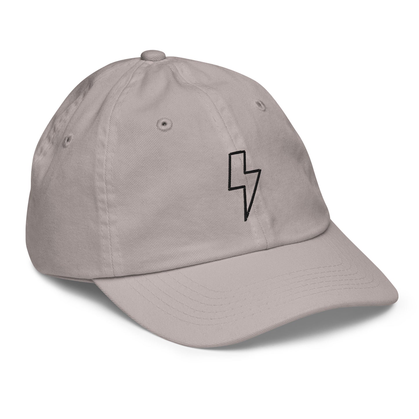 Kids Lightning Hat - Black Logo - 6 Colors