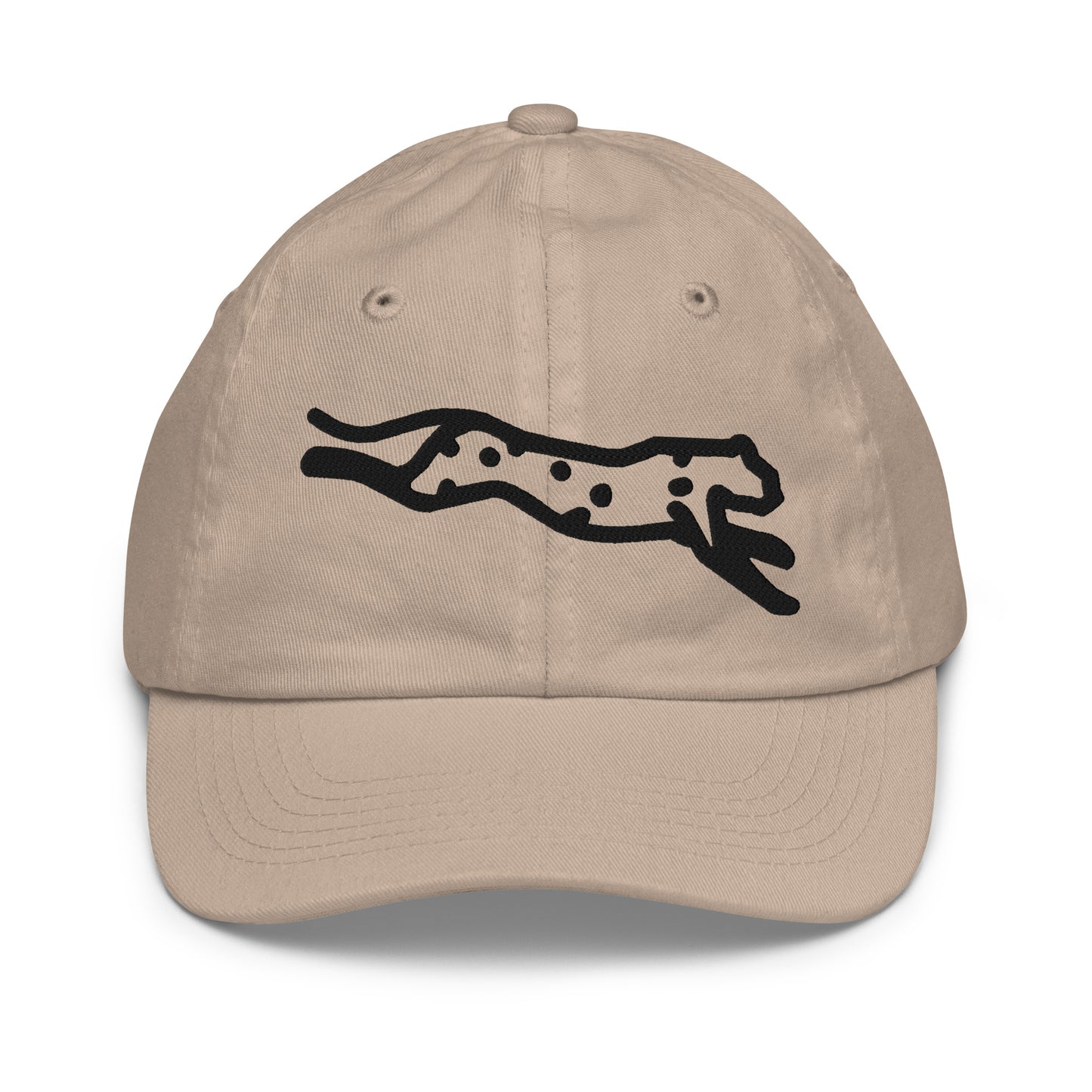 Kids Cheetah Hat - Black Logo - 6 Colors