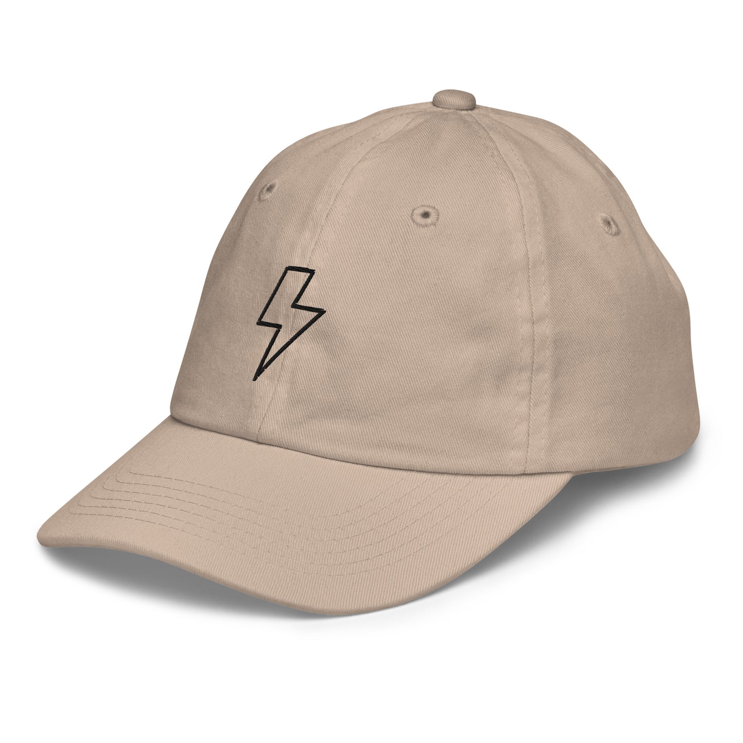 Kids Lightning Hat - Black Logo - 6 Colors