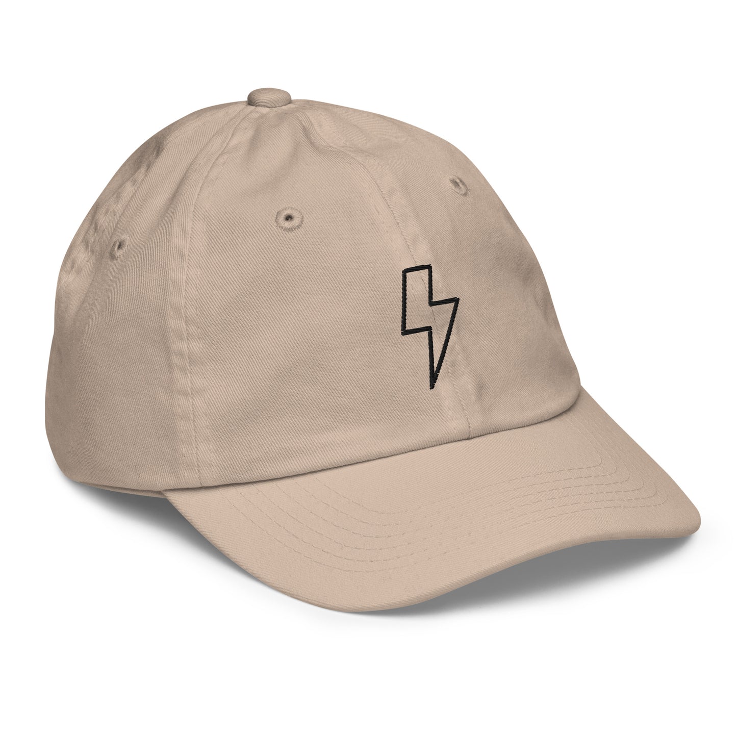 Kids Lightning Hat - Black Logo - 6 Colors