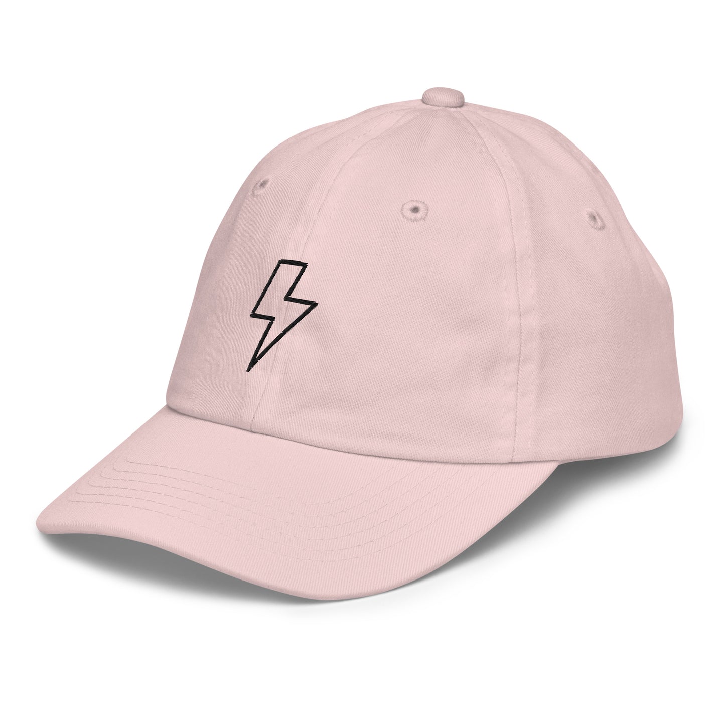 Kids Lightning Hat - Black Logo - 6 Colors