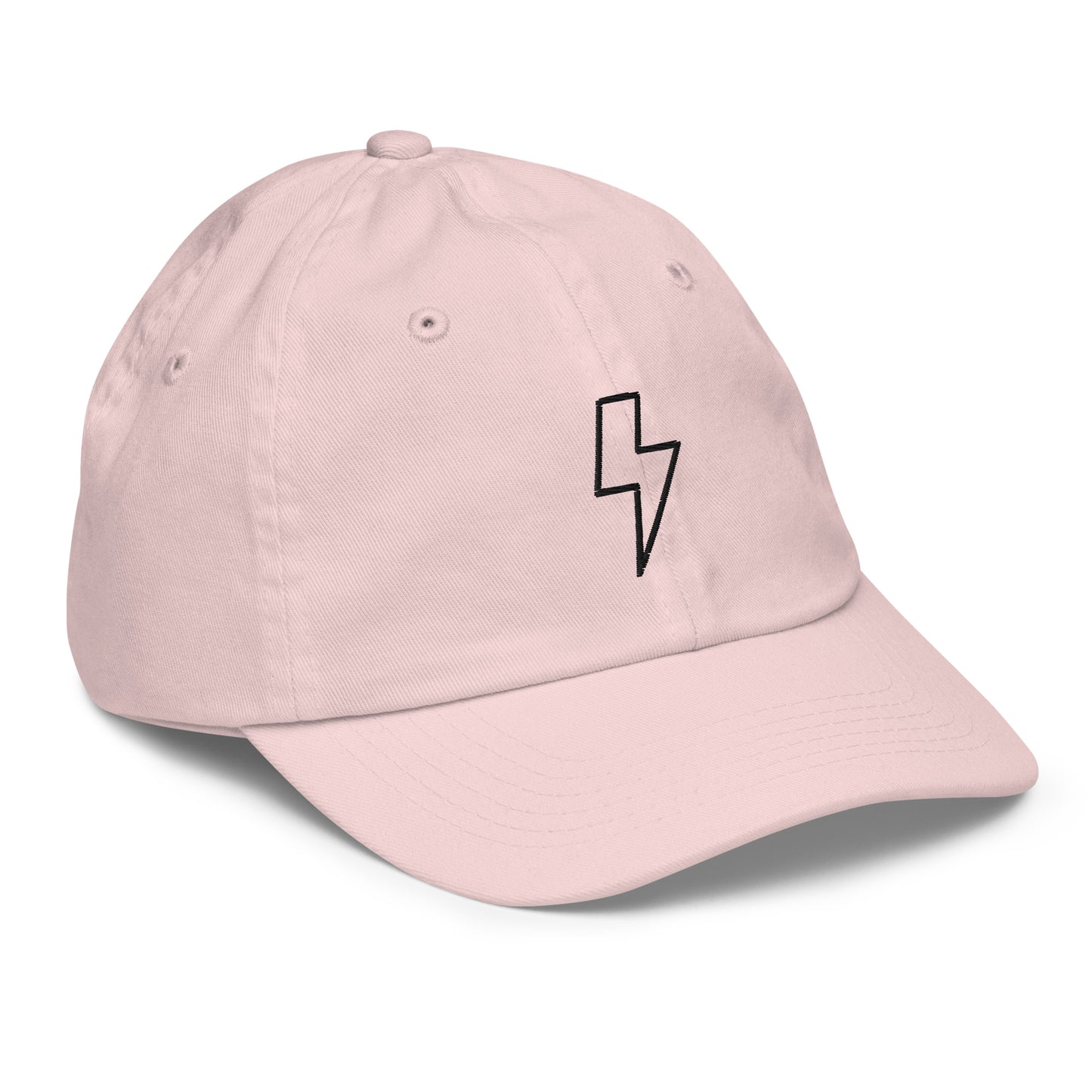 Kids Lightning Hat - Black Logo - 6 Colors