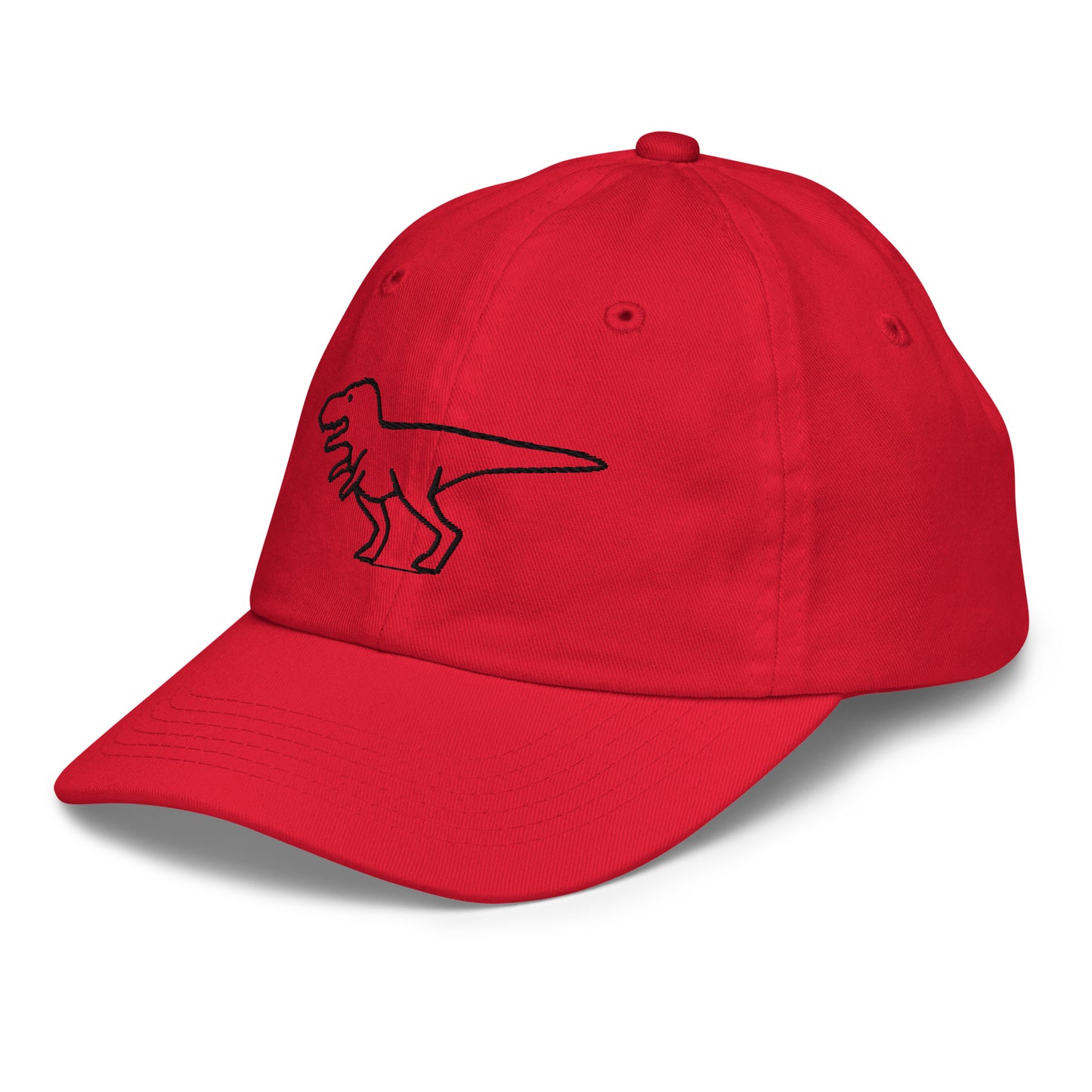 Kids Dino Hat - Black Logo - 6 Colors