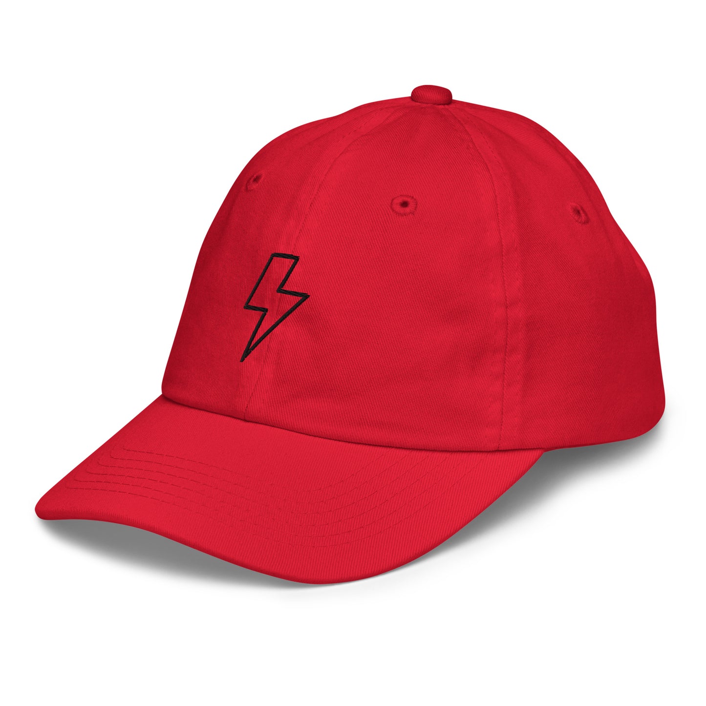 Kids Lightning Hat - Black Logo - 6 Colors