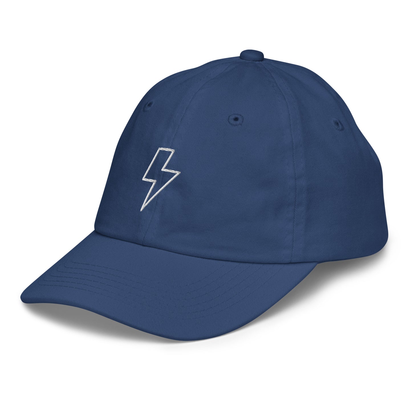 Kids Lightning Hat - White Logo - 5 Colors