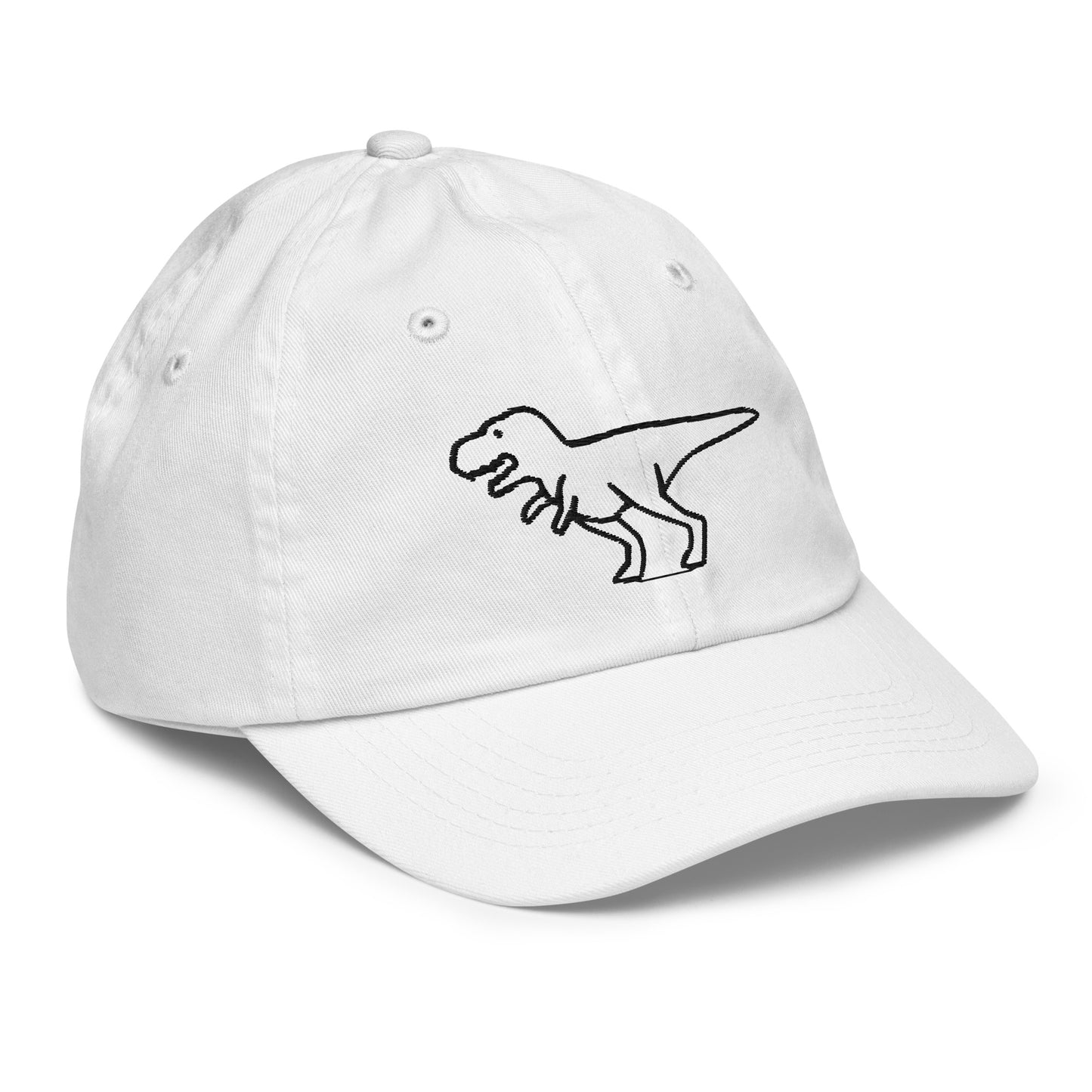 Kids Dino Hat - Black Logo - 6 Colors